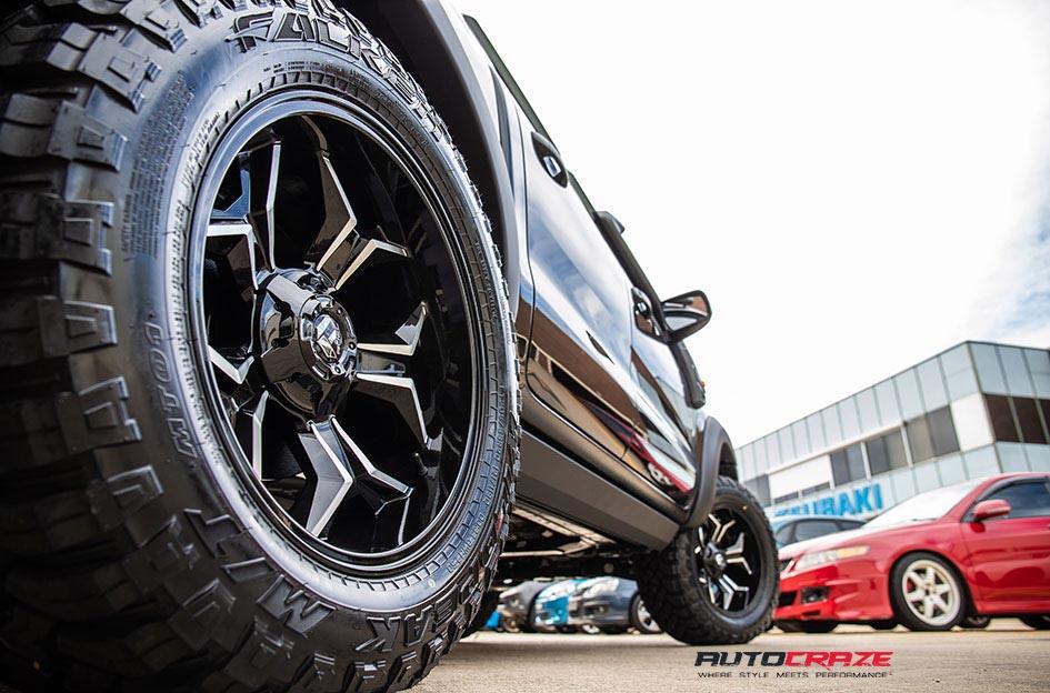 FORD RANGER AVENGER GLOSS BLACK MILLED